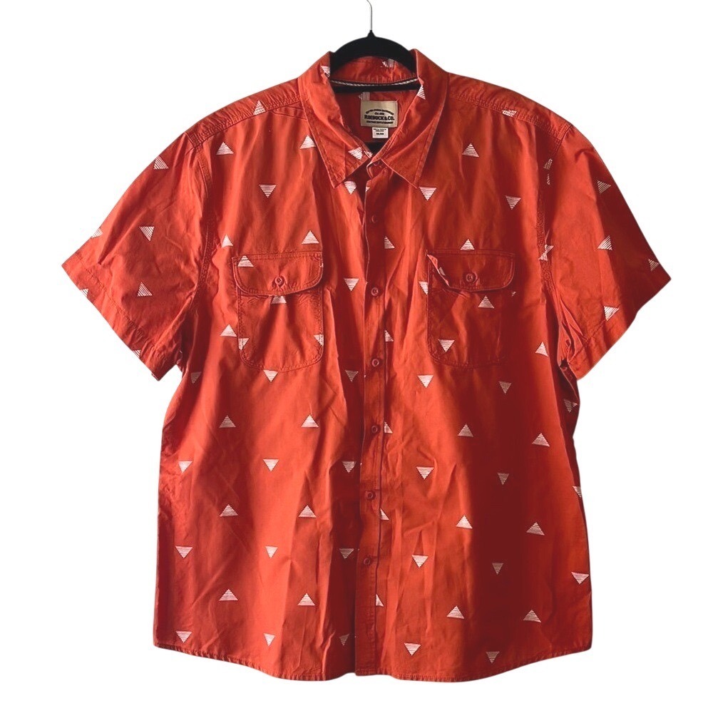 Retro Sears Roebuck & Co Heritage Supply‎ Quirky Casual Mens Button Down Shirt